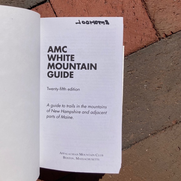 1992 AMC White Mountain Guide 25th Edition Hiking Appalachian Trail Mountains - Picture 3 of 9